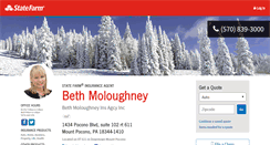Desktop Screenshot of bethinsurance.com